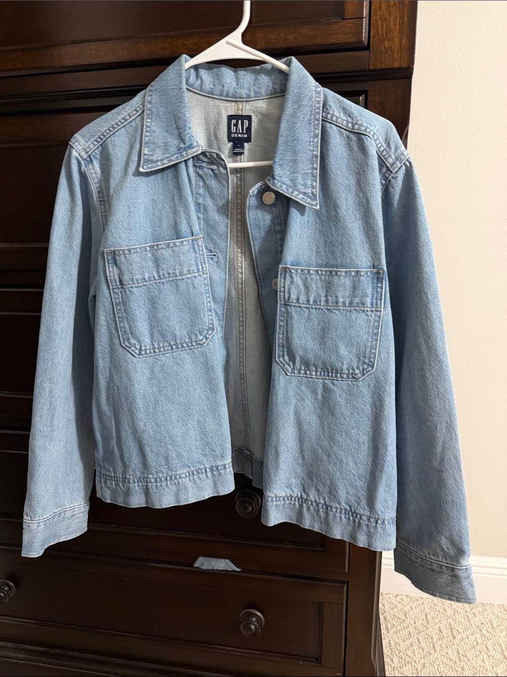 Gap Denim Jacket with Patch Pockets
